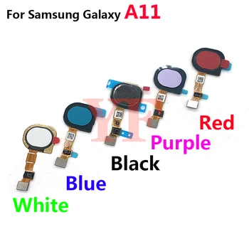 Prstnih Senzor Za Samsung A11 A115 M11 M115 A01 Dotik ID Prstnih Senzor Gumb Domov Flex Kabel
