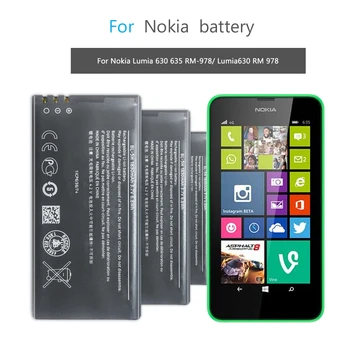 1830mAh BL-5H Baterija Za Nokia Lumia 630 Lumia630 RM-977 RM-978 Moneypenny RM 977 978 BL 5H Mobilni Telefon