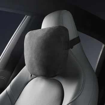 Za Lexus Avtomobilski Sedež Vzglavnik Alcantara Obrnil Krzno In Nappa Usnje Dva-v-enem dvostranski na Voljo Mehka, Topla Oprema