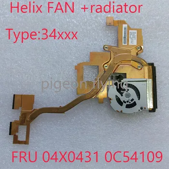 04X0431 0C54109 Helix VENTILATOR Za Thinkpad Helix Prenosnik TIP:34XXX radiator+FAN 100% Test OK