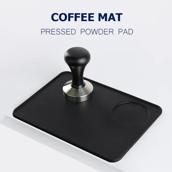 Barista Kave Anti-skid Mat, Espresso, Latte Art Svinčnik Zlorabiti Nabijanje Imetnik Pad Coffeeware Tampers Kave Grind Mehki Silikonski Mat