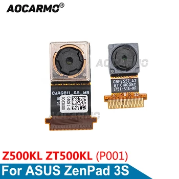 Aocarmo Za ASUS ZenPad 3S Z500KL ZT500KL P001 Original zadnji Zadnji Fotoaparat +Spredaj Sooča Kamero Nadomestni Del