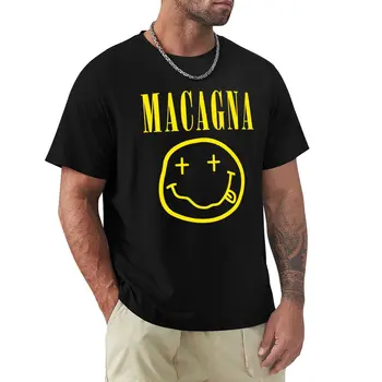 MACAGNA Tpmp T-Shirt majice grafični tees estetska oblačila moška bombažna majica s kratkimi rokavi