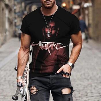 2022 Ｎew 3D Tiskanje majice Moške Poletje Moda Priložnostne Kratek Rokav Kul T Shirt Harajuku Ulične Prevelik Vrhovi 6XL
