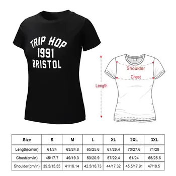 Trip Hop T-Shirt Bluzo t-majice za Ženske bombaž