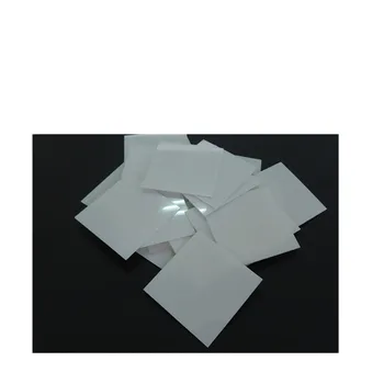 100 kozarcev HIŠNE film iz poliestra PC / PVC / PET izolirne plasti 50x50x0.5 mm z lepilom motornih film prosojnega materiala