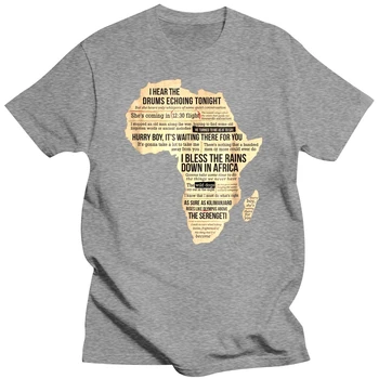 Bombaž moda 2019 trend T-shirt Nakup Afriki T Shirt Blagoslovi Afriki Deževje Na Toto Visoke kakovosti moška T-shirt moda poletje