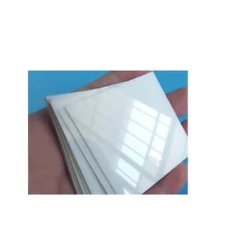 100 kozarcev HIŠNE film iz poliestra PC / PVC / PET izolirne plasti 50x50x0.5 mm z lepilom motornih film prosojnega materiala