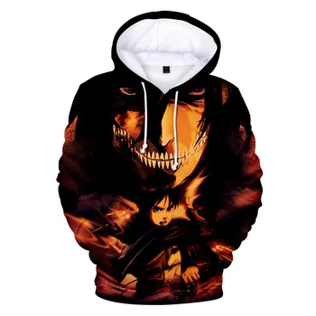 Majica Hoody Moški Oblačila za 3D, Anime, Tiskanje Majice s kratkimi rokavi pulover s kapuco Zimska Oblačila Hooded Vrhovi T Shirt majice