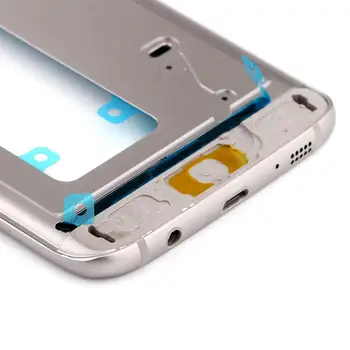 Srednja Ploščo Okvir Za Samsung Galaxy S7 G930F S7 Rob G935F Stanovanj Ploščo Šasije Mobilni Telefon, Nadomestni Del Pribor